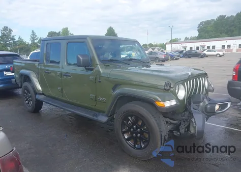 2023 Jeep Gladiator Overland 4X4 z USA, uszkodzony, nr VIN 1C6HJTFG0PL561000